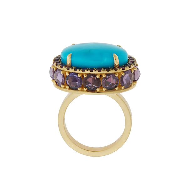 Ileana Makri Turquoise Serenade Ring