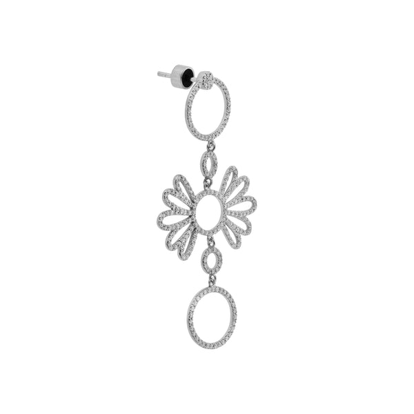 Ileana Makri Twiggy Flower Earrings W-D