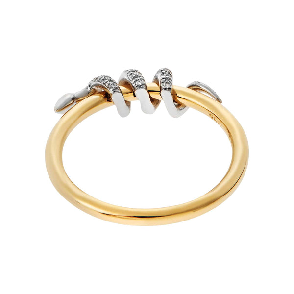 Ileana Makri Twisted Boa Ring Y-W-D