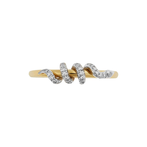 Ileana Makri Twisted Boa Ring Y-W-D