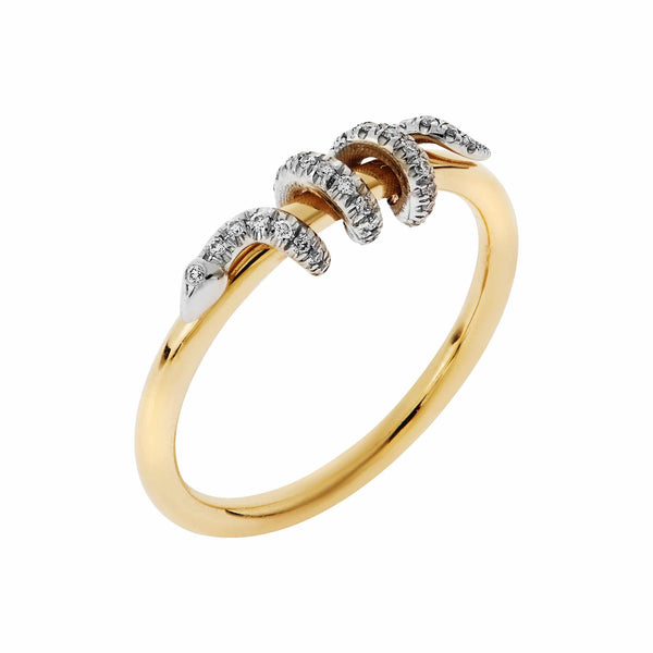 ileana makri Twisted Boa Ring Y-W-D