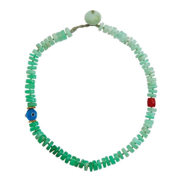 Ileana Makri Verdant Eye Anklet