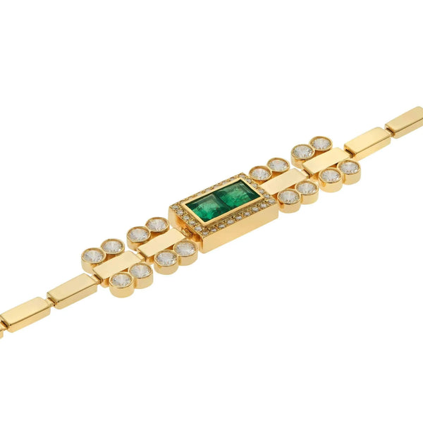 Ileana Makri Waterfall Bridge Bracelet Y-D-EM