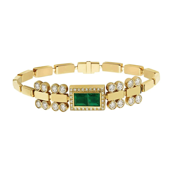 ileana makri Waterfall Bridge Bracelet Y-D-EM