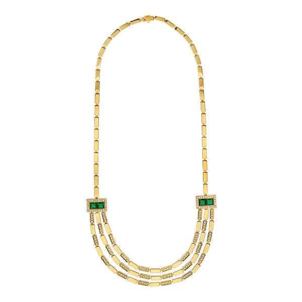 ileana makri Waterfall Bridge Necklace Y-D-EM
