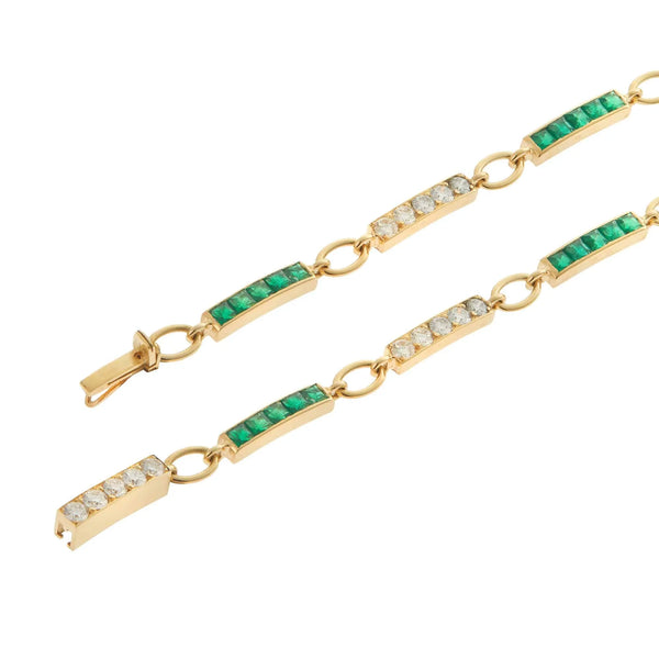 Ileana Makri Waterfall Link Bracelet Y-D-Em