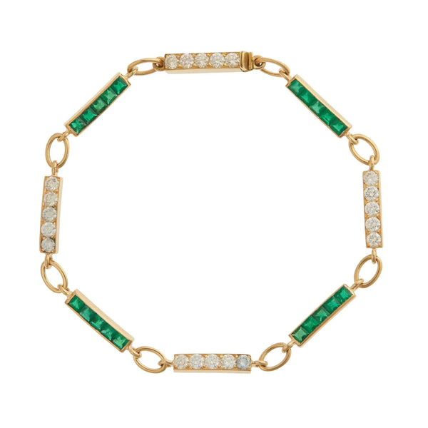 Ileana Makri Waterfall Link Bracelet Y-D-Em