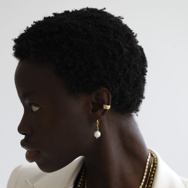 Ileana Makri Wave Ear Cuff