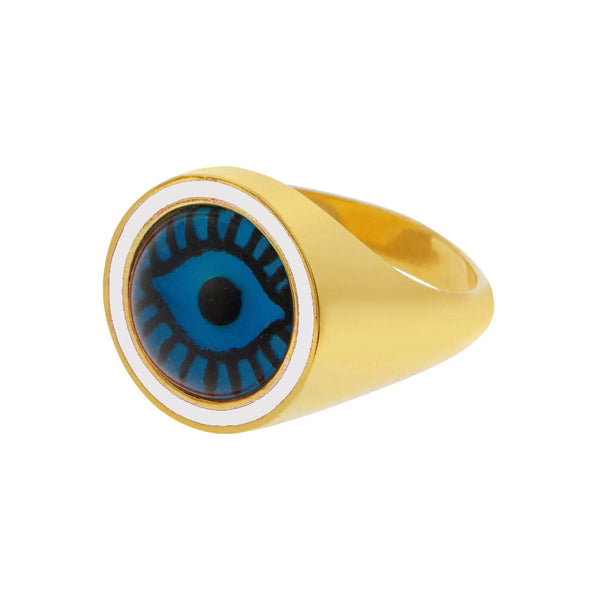 Ileana Makri White Evil Eye Chevalier