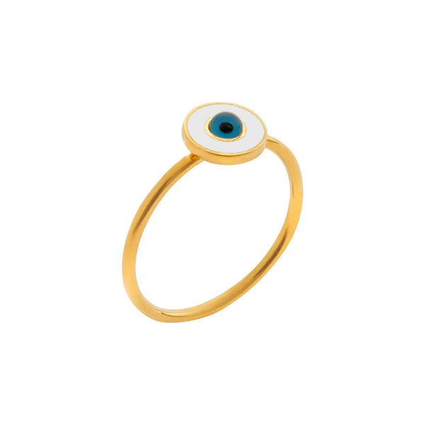ileana makri White Eye Ring