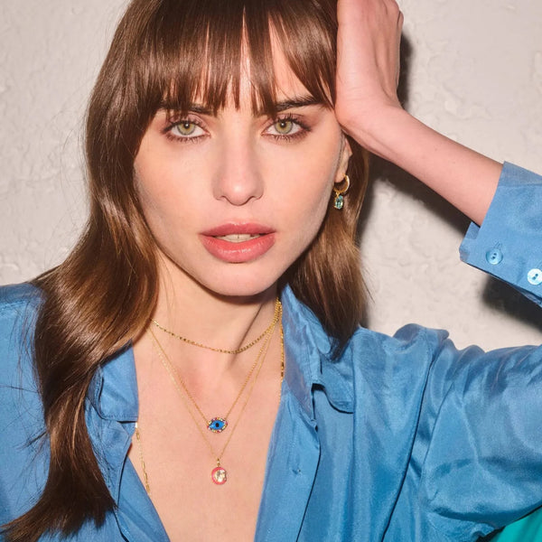 Ileana Makri White Topaz Enamel