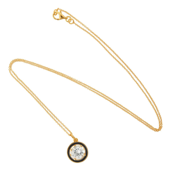 Ileana Makri White Topaz Enamel