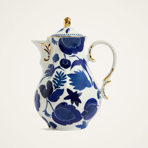 Ileana Makri Wildbird Blue Mama Tea Pot