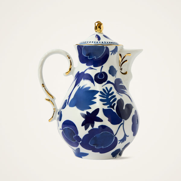 Ileana Makri Wildbird Blue Mama Tea Pot