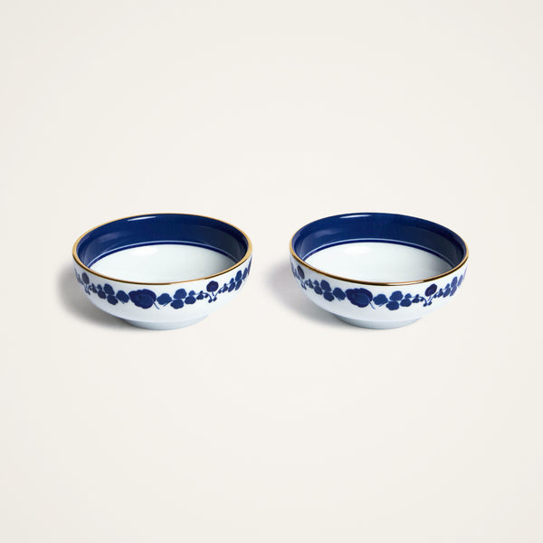 ileana makri Wildbird Blue Snack Bowl (Set Of 2)