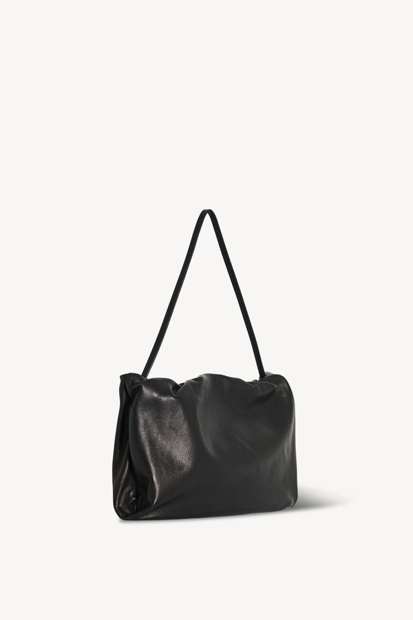 Ileana Makri XL Bourse Bag In Black Leather