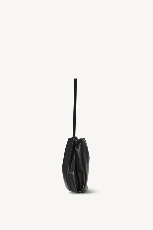 Ileana Makri XL Bourse Bag In Black Leather