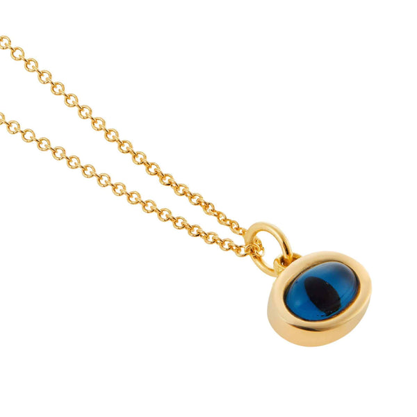 Ileana Makri Yellow Mini Oval Eye Pendant