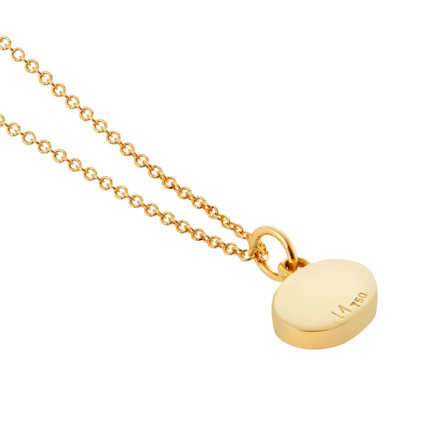Ileana Makri Yellow Mini Oval Eye Pendant