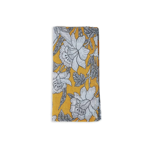 Ileana Makri Large Napkins Lilium Zafferano (Set Of 6)