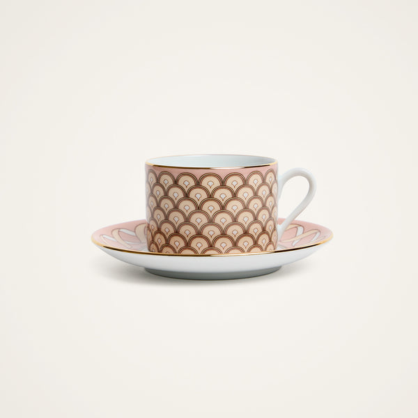 Ileana Makri Odysseus Dusty Pink Impero Tea Cup (Set Of 2)