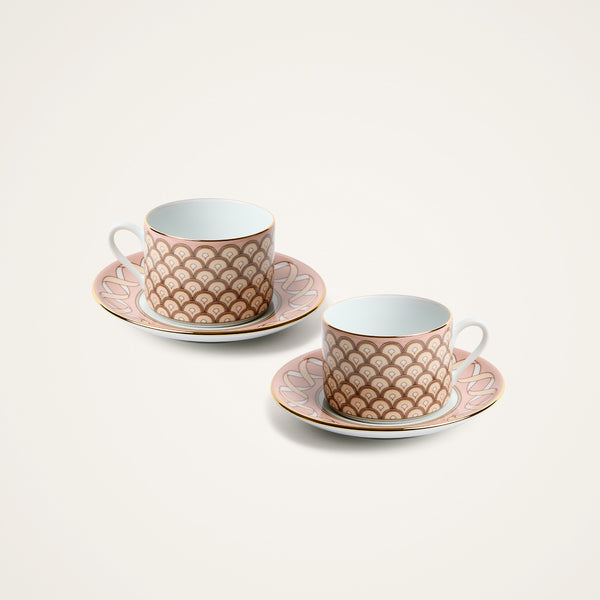 ileana makri Odysseus Dusty Pink Impero Tea Cup (Set Of 2)