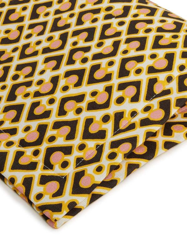 Ileana Makri Puzzle Rosa Placemats In Linen (Set Of 2)