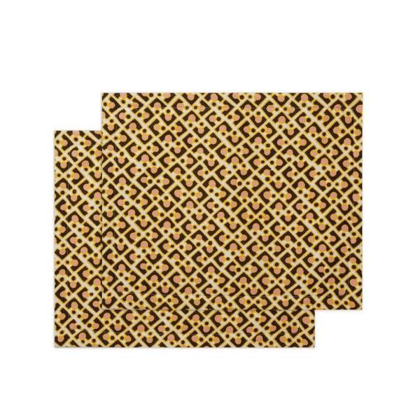 ileana makri Puzzle Rosa Placemats in Linen (Set of 2)