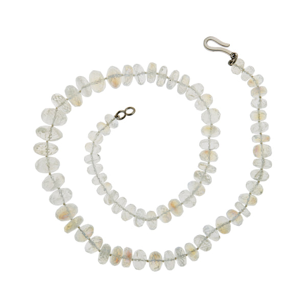 Ileana Makri Rainbow Moonstone Glow Necklace 223 (45cm)