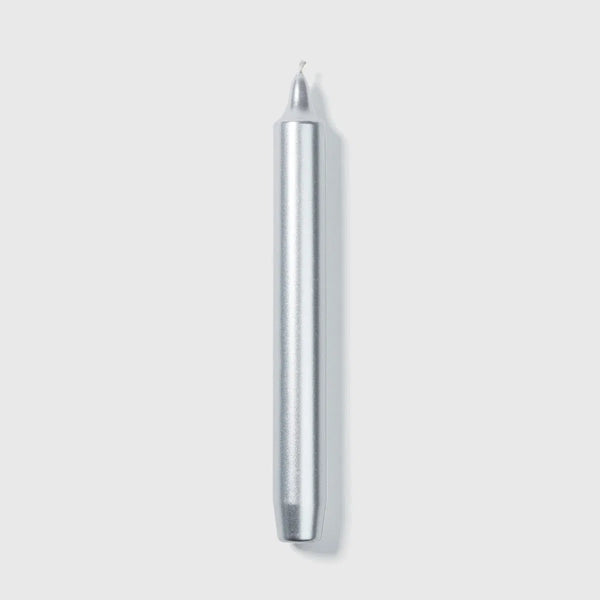 Ileana Makri Silver Madeleine Tapered Candles (Box Of 6)