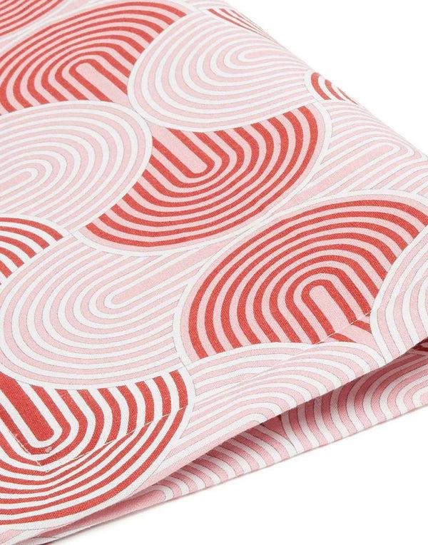Ileana Makri Slinky Rosso Placemats In Linen (Set Of 2)