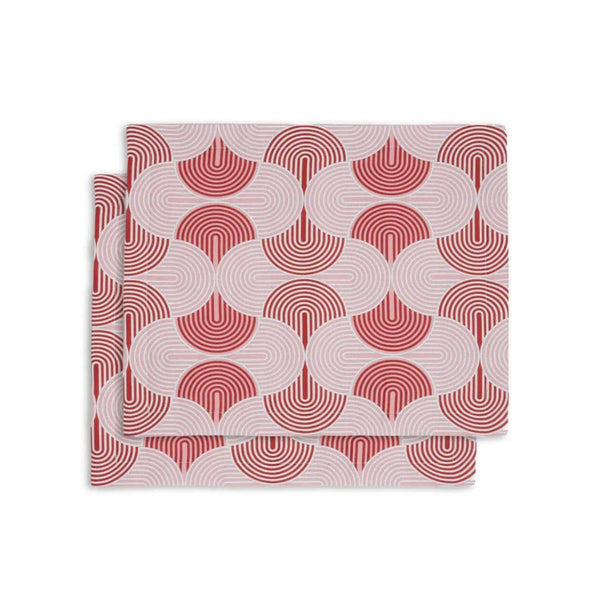 ileana makri Slinky Rosso Placemats in Linen (Set of 2)