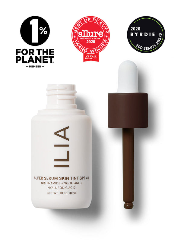 ilia beauty Super Serum Skin Tint SPF 40