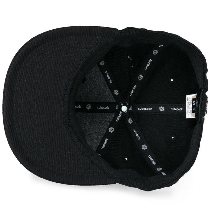 Ililily Ililily C Silver Patch Baseball Cap Wool Blend Flex Fit Flat Bill Trucker Hat