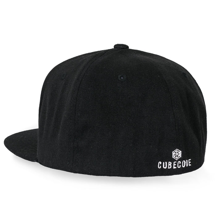 Ililily Ililily C Silver Patch Baseball Cap Wool Blend Flex Fit Flat Bill Trucker Hat