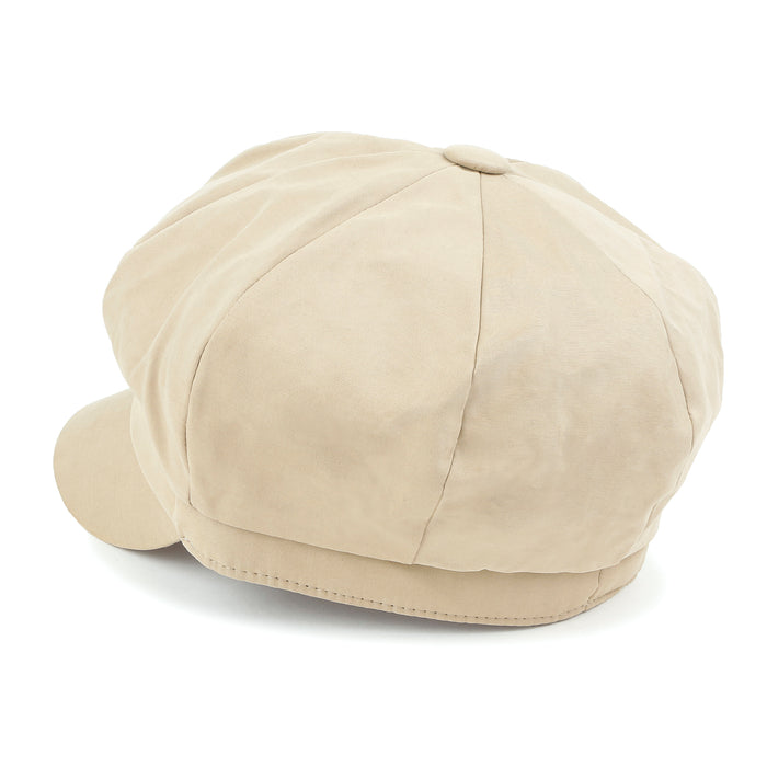Ililily Ililily Classic Newsboy Cabbie Cap 8-panel Duck Bill Flat Hunting Hat