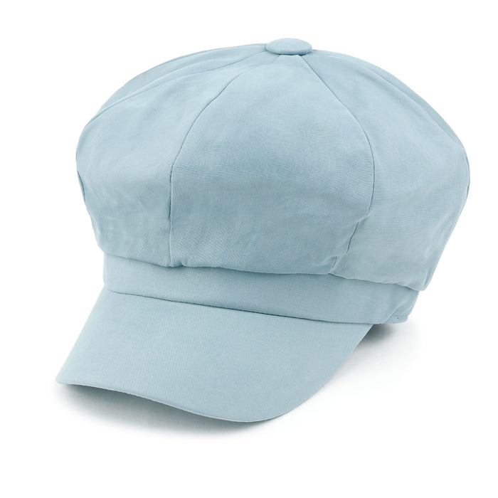 Ililily Ililily Classic Newsboy Cabbie Cap 8-panel Duck Bill Flat Hunting Hat