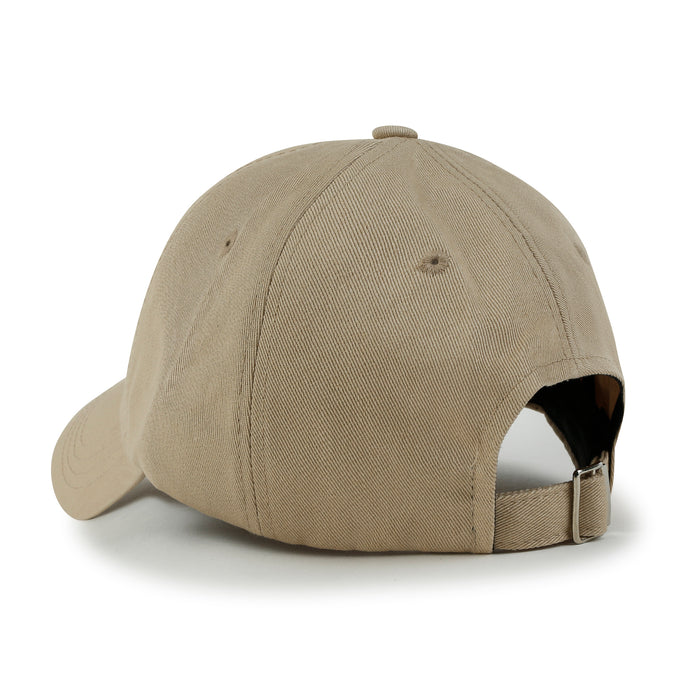 Ililily Ililily Forest Embroidery Patch Cotton Strapback Hat Casual Solid Baseball Cap