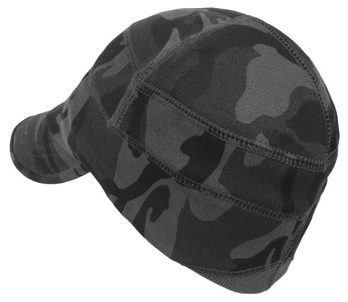 Ililily Ililily Military Camouflage Pattern Cotton Casual Flex Fit Work Cap Soft Hat