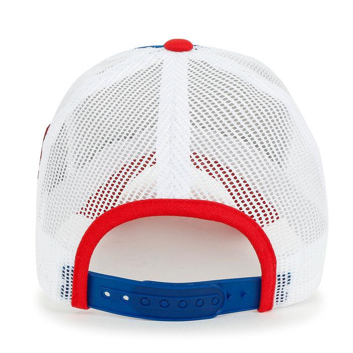 Ililily Ililily Phillie's Radio Embroidered Mesh Caps Cotton Casual Baseball Cap Adjustable Trucker Hat