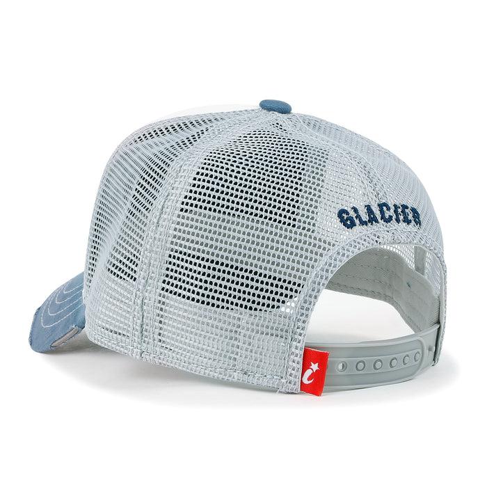Ililily Ililily PREMIUM Glacier Bay Embroidery Baseball Cap Structured Trucker Hat