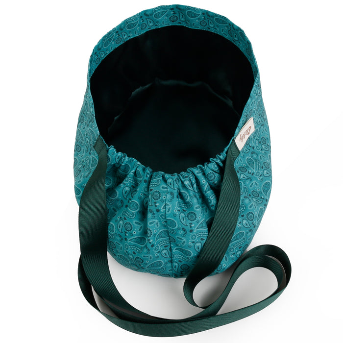 Ililily Ililily Satin Lined Cute Scrub Cap With Ponytail Ribbon