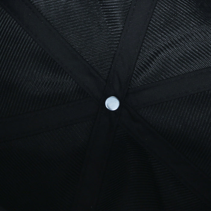 Ililily Ililily Solid Color Cotton Short Beanie Strap Back Casual Hat Soft Cap