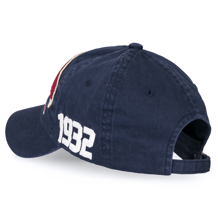 Ililily Ililily Spitfire Patch Baseball Cap Washed Cotton Casual Adjustable Trucker Hat