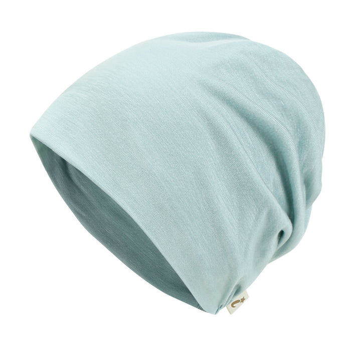 ililily ililily TENCEL™Lyocell Color Beanie Ultra Soft Stretchable Head Cover Hat