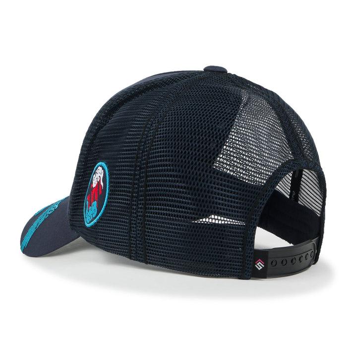 Ililily Ililily Time To Embroidered Baseball Cap Colorful Stitch Mesh Trucker Hat