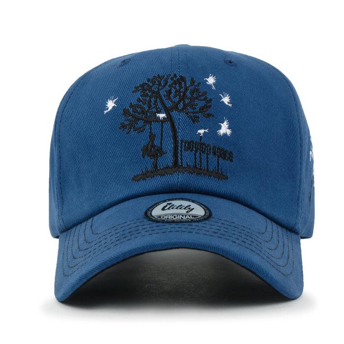 Ililily Ililily Women Embroidered Baseball Cap Firm Premium Cotton Hat