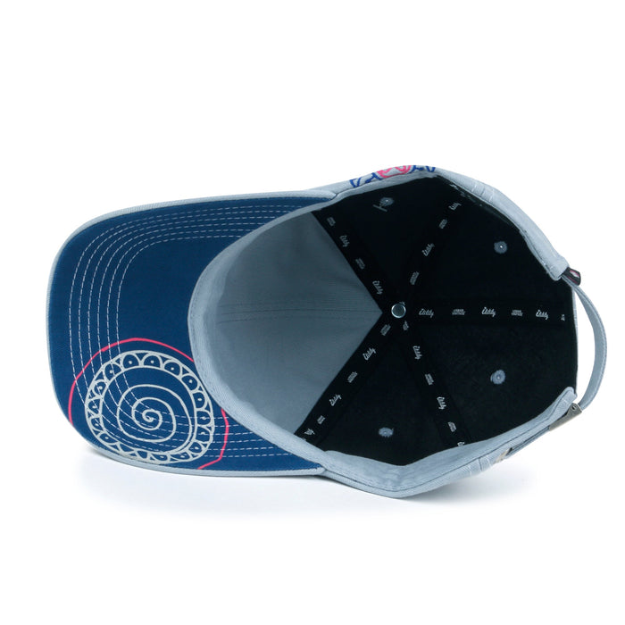 Ililily Ililily Women Embroidered Baseball Cap Firm Premium Cotton Hat