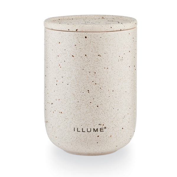 illume Amber Bergamot Large Outdoor Ceramic Patio Candle