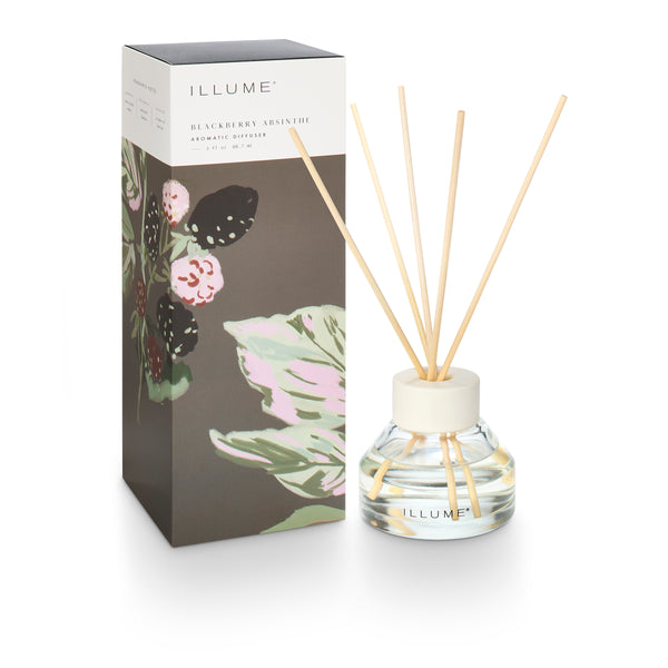 illume Blackberry Absinthe Refillable Aromatic Diffuser